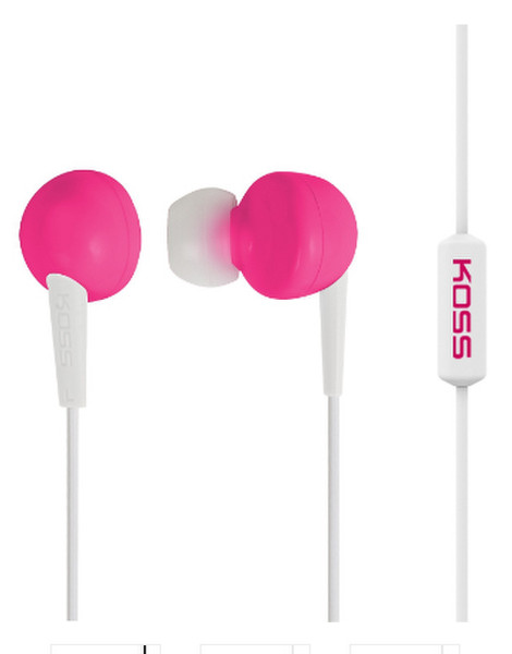Koss KEB6i In-ear Binaural Wired Pink