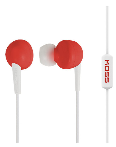 Koss KEB6i In-ear Binaural Wired Red