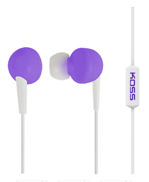 Koss KEB6i In-ear Binaural Wired Violet