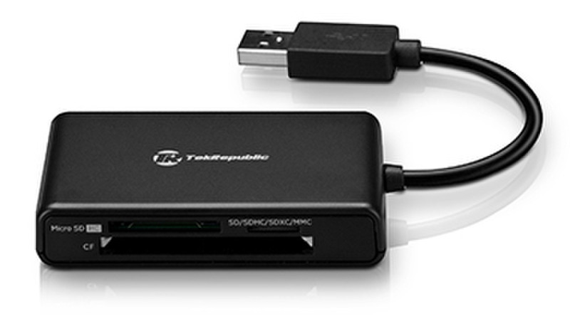 Tek Republic TUC-310 USB 3.0 Черный устройство для чтения карт флэш-памяти