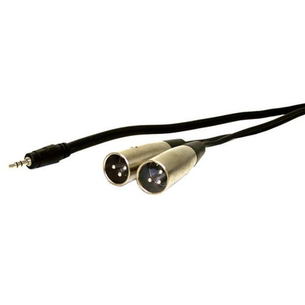 Comprehensive MPS-2XLRP-10ST 3m 3.5mm 2 x XLR (3-pin) Black