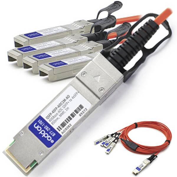 Add-On Computer Peripherals (ACP) QSFP-4SFP-AOC10M-AO InfiniBand-Kabel