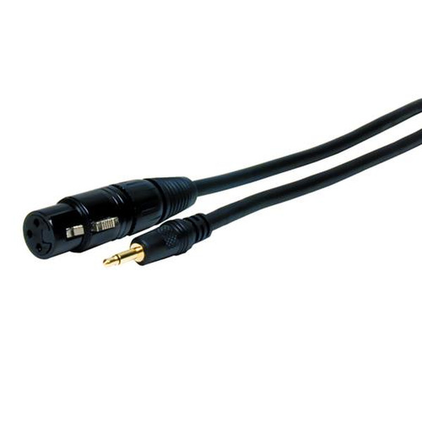 Comprehensive XLRJ-MPS-3ST 0.9m 3.5mm XLR (3-pin) Black