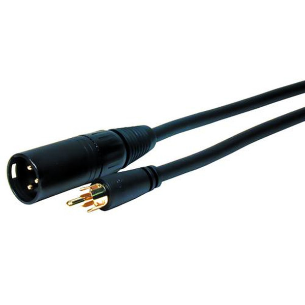 Comprehensive XLRP-PP-6ST 1.8m 3.5mm XLR (3-pin) Schwarz Audio-Kabel