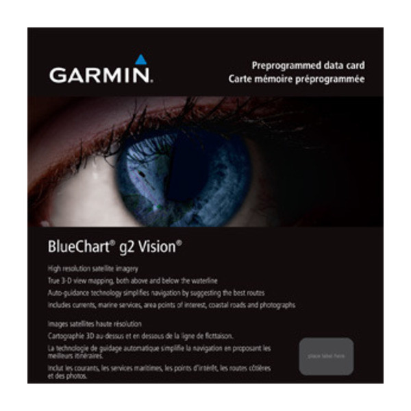 Garmin BlueChart g2 Vision: Iceland East, microSD/SD