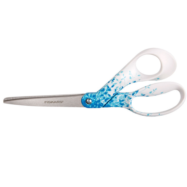 Fiskars 194512-1003 Art & craft scissors Straight cut Blue,White stationery/craft scissors