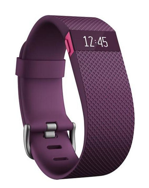 Fitbit Charge HR Wristband activity tracker OLED Kabellos Violett