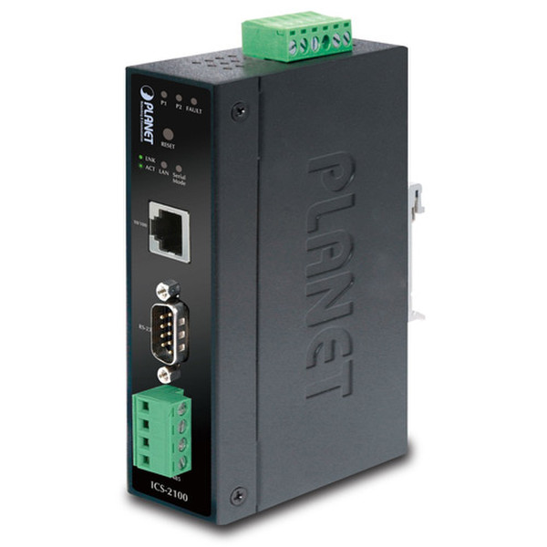 Planet ICS-2100 300Mbit/s Black network media converter