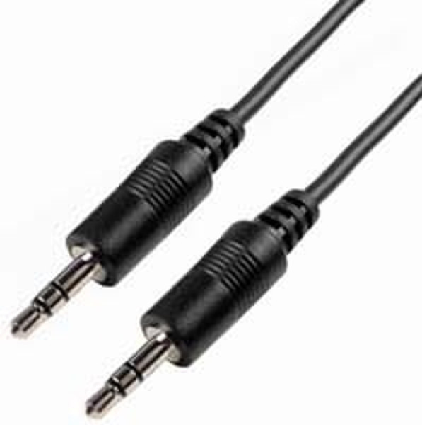 Cables Unlimited 3.5mm M/M Stereo 50 Ft 15м 3,5 мм 3,5 мм Черный аудио кабель