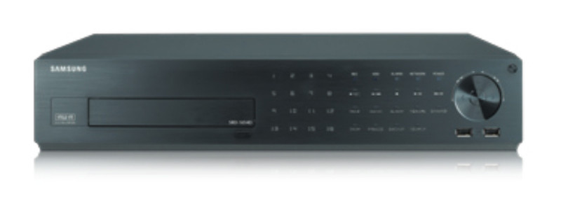 Samsung SRD-1654D, 10TB Schwarz Digitaler Videorekorder (DVR)