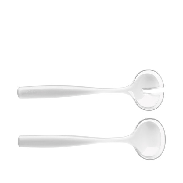 Fratelli Guzzini Grace Salad spoon Plastic Transparent 2pc(s)