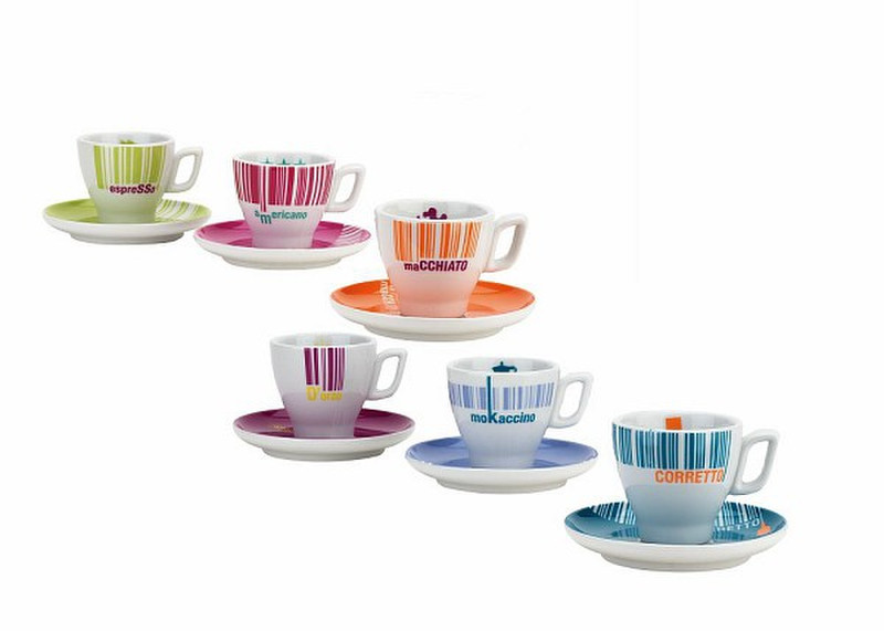 Tognana Porcellane SY085343561 Multicolour 6pc(s) cup/mug