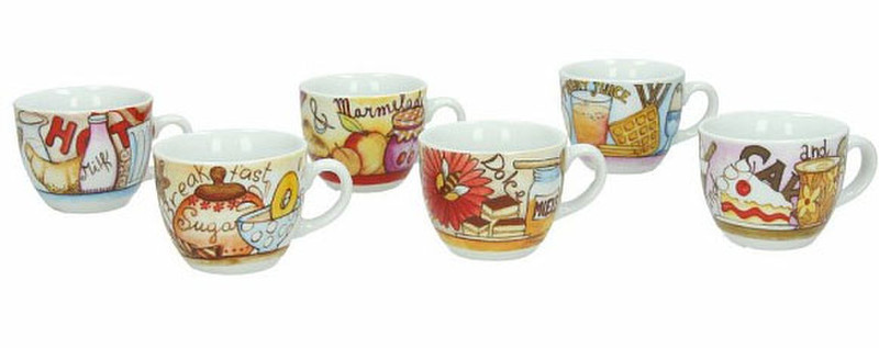 Tognana Porcellane IR015103458 Multicolour 12pc(s) cup/mug