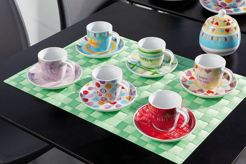 Tognana Porcellane ML085343472 Multicolour 6pc(s) cup/mug