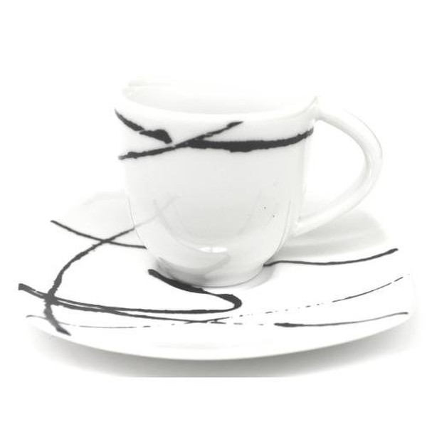 Tognana Porcellane Energy Черный, Белый 1шт чашка/кружка