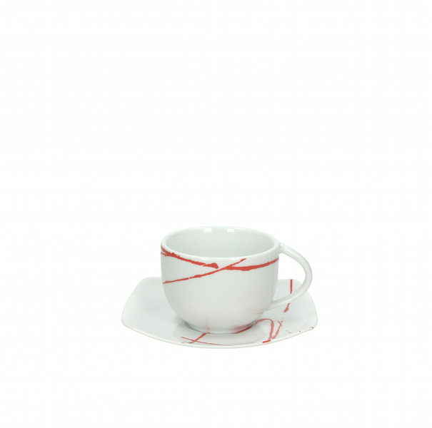 Andrea Fontebasso EY011204978 Красный, Белый Чай 1шт чашка/кружка