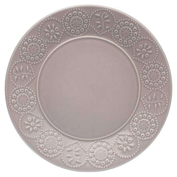 Andrea Fontebasso MI100270837 Dinner plate Круглый Kерамический Лиловый обеденная тарелка