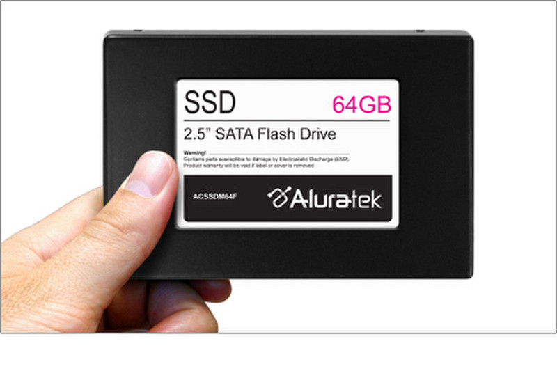 Aluratek ACSSDM64F Serial ATA II Solid State Drive (SSD)