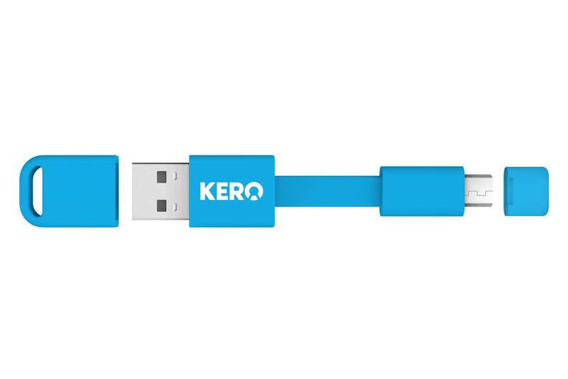 eReplacements MCU-B-ER USB A Micro-USB A Синий кабель USB