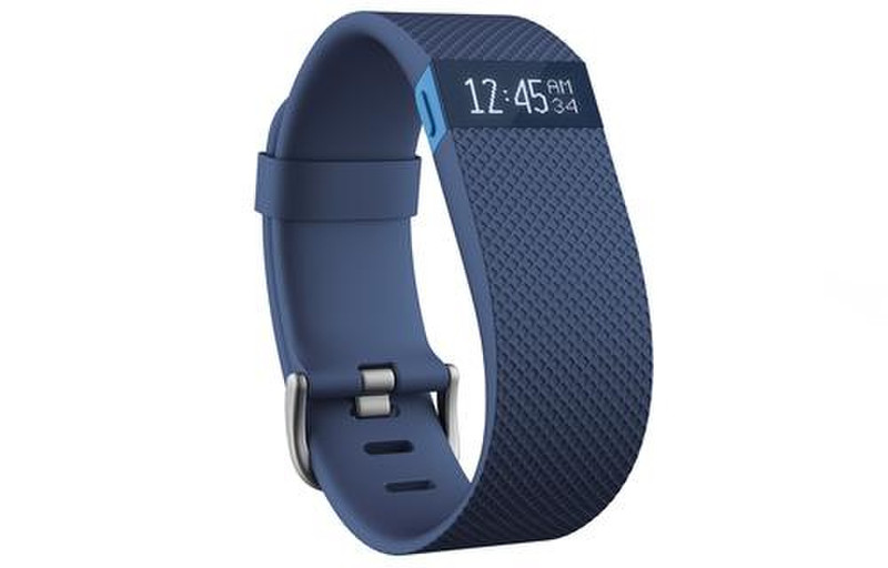 Fitbit Charge HR Wristband activity tracker OLED Kabellos Blau