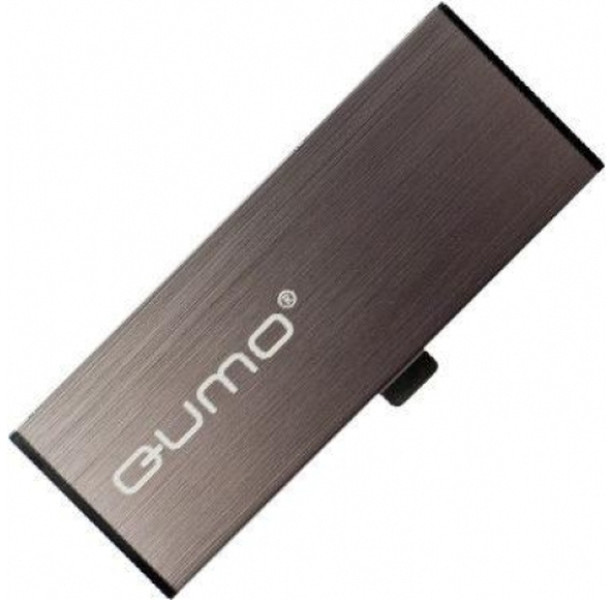 QUMO 32GB Aluminium USB 2.0 32GB USB 2.0 Grey USB flash drive