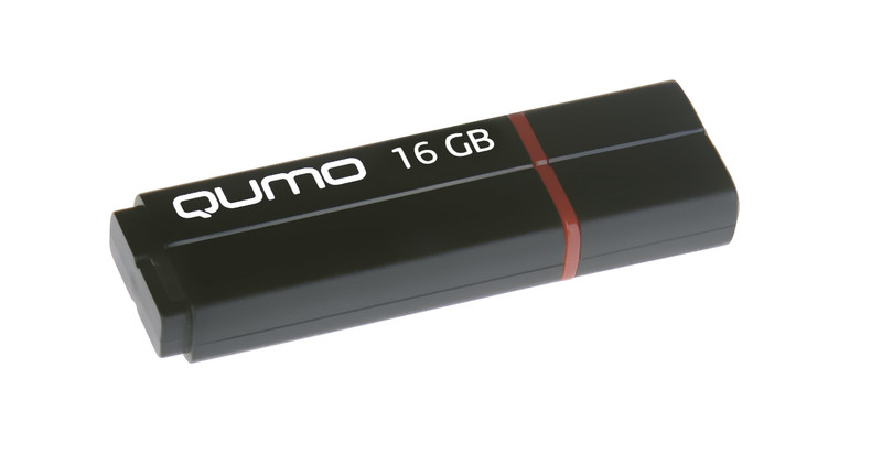 QUMO Speedster 3.0, 16GB 16ГБ USB 3.0 Черный USB флеш накопитель