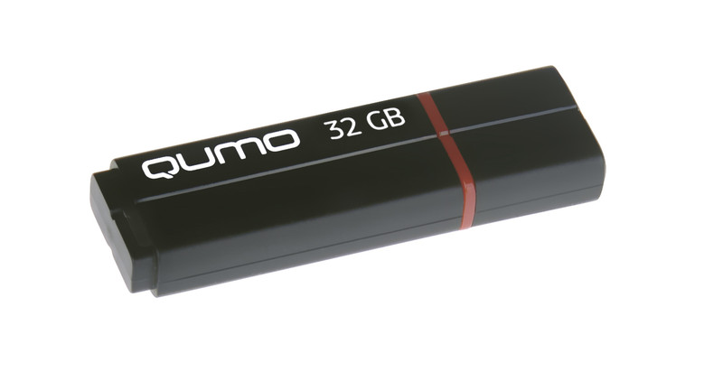 QUMO Speedster 3.0, 32GB 32ГБ USB 3.0 Черный USB флеш накопитель