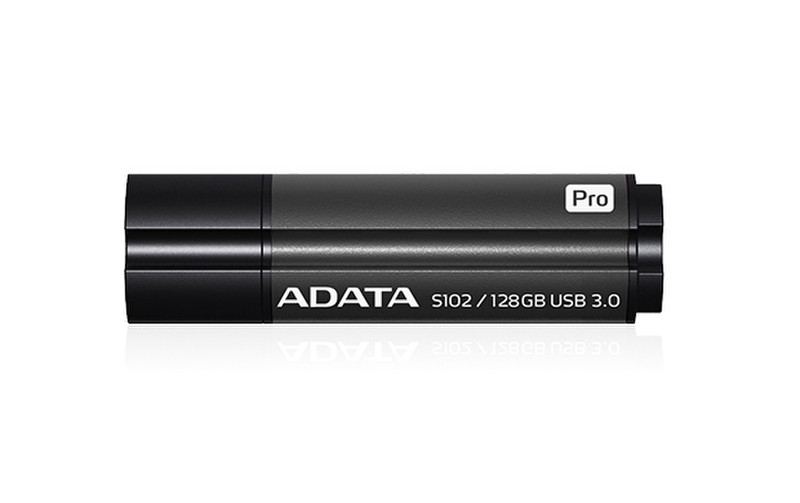 ADATA S102 Pro Advanced 128ГБ USB 3.0 Серый USB флеш накопитель