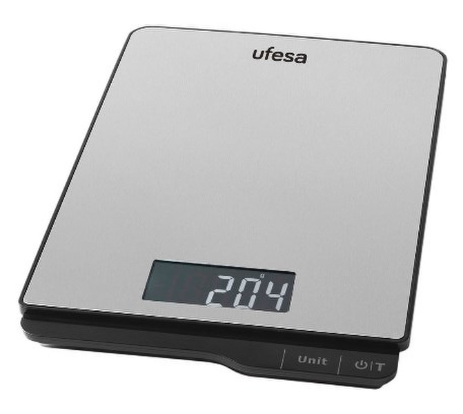 Ufesa BC1500 Electronic kitchen scale Schwarz, Grau Küchenwaage