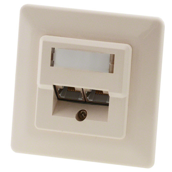 Helos 012004 RJ-45 White socket-outlet
