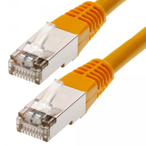 Helos 012124 3m Cat6 S/FTP (S-STP) Yellow networking cable