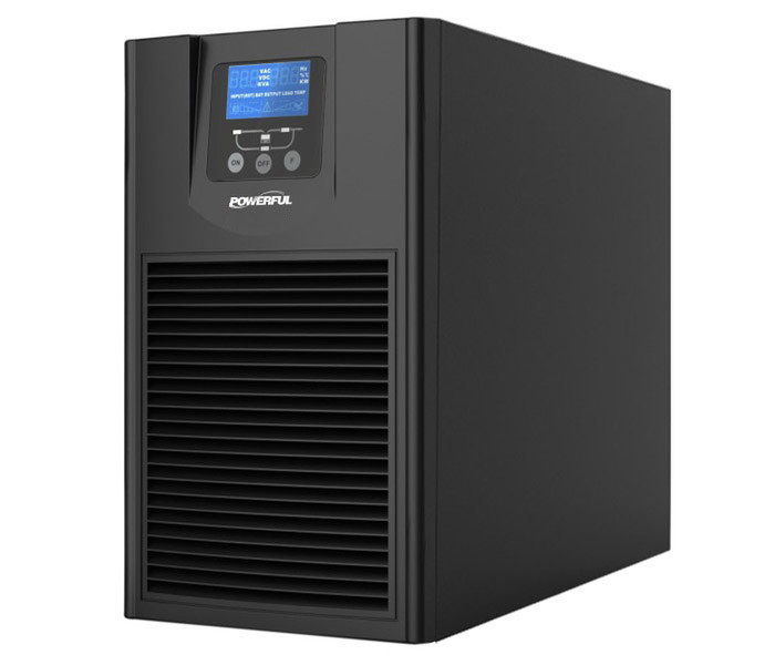 Powerful PSE-1102 Double-conversion (Online) 2000VA 3AC outlet(s) Black uninterruptible power supply (UPS)