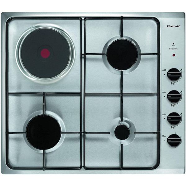 Brandt TE1417X built-in Combi Stainless steel hob