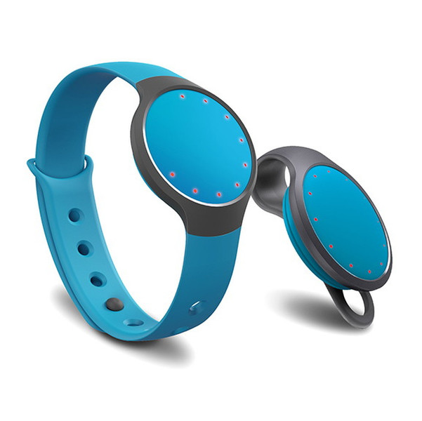 Misfit Flash Clip-on/Wristband activity tracker LED Kabellos Blau