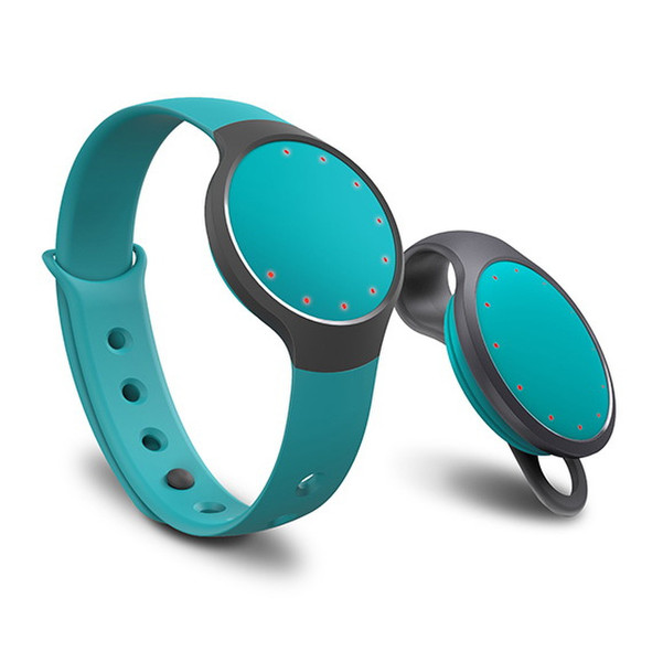 Misfit Flash Wristband activity tracker LED Wireless Grey,Turquoise