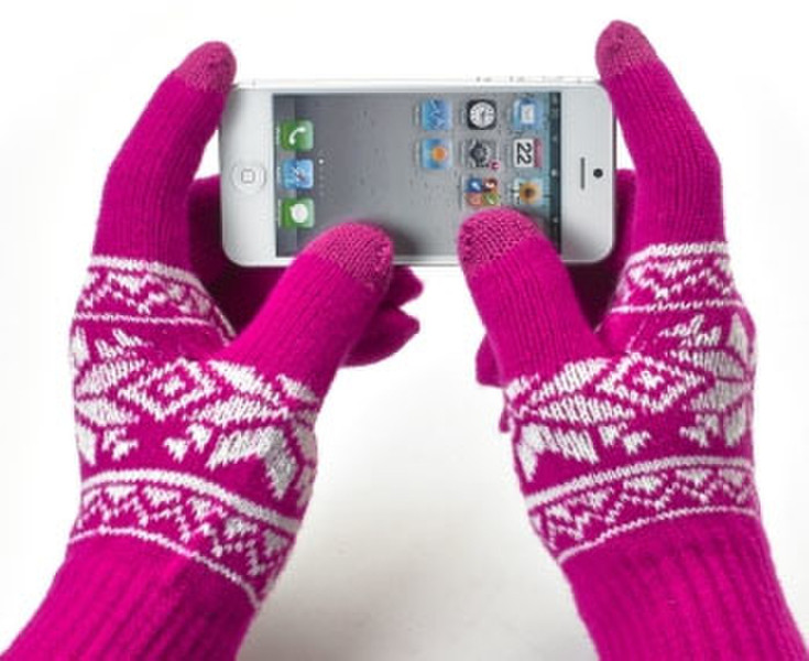 Celly GLOVEW01P Pink Acrylic touchscreen gloves