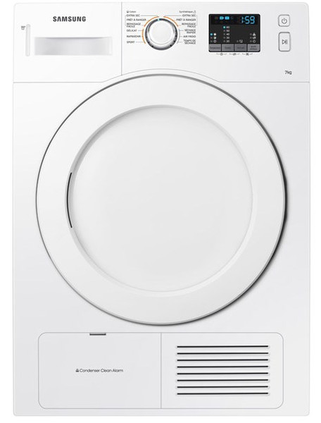 Samsung DV70H4400CW freestanding Front-load 7kg B White tumble dryer