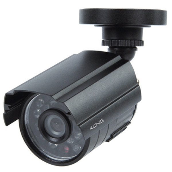 König SEC-CAM25 Real Outdoor Bullet Black security camera