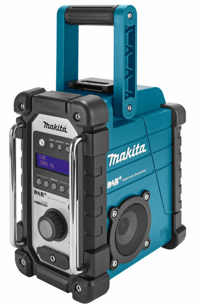 Makita DMR105 Tragbar Digital Schwarz, Blau Radio