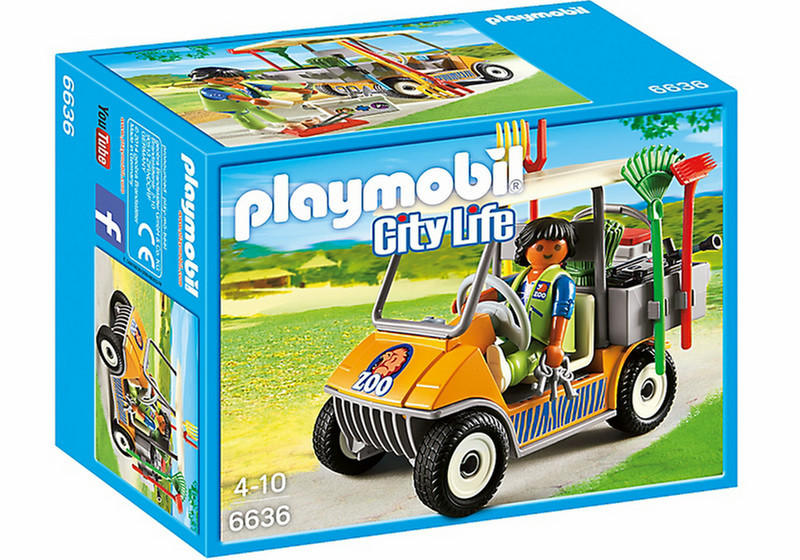 Playmobil City Life Zookeeper's Cart