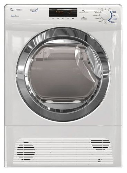 Candy GVH 9913NA2X freestanding Front-load 9kg A++ Chrome tumble dryer