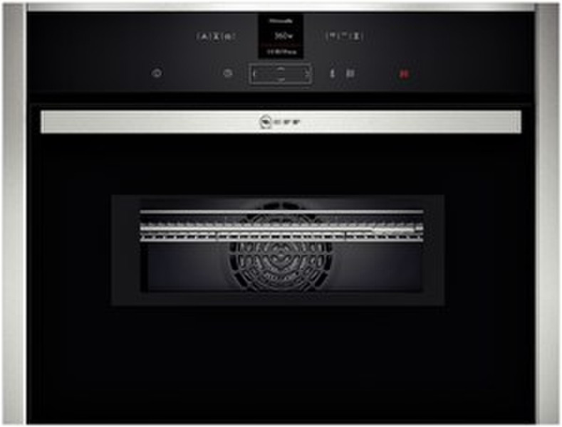 Neff C17MR02N0 Electric oven 45l 3650W Schwarz, Edelstahl Backofen