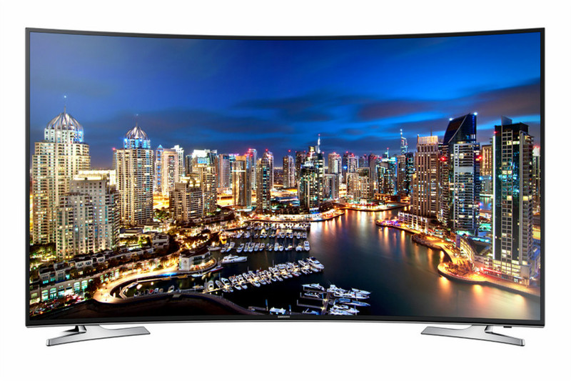 Samsung UE55HU7100U 55Zoll Smart-TV WLAN Schwarz, Silber LED-Fernseher