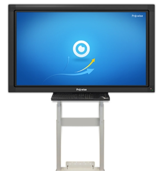 ProWise BWDUOMUURV01 Flat panel Multimedia stand Черный, Серый multimedia cart/stand