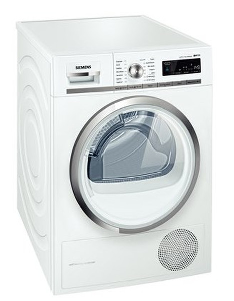 Siemens WT47W590FF Freistehend Frontlader 9kg A++ Weiß Wäschetrockner