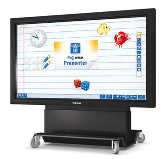 ProWise BWDUOTAFELKLV01 flat panel floorstand