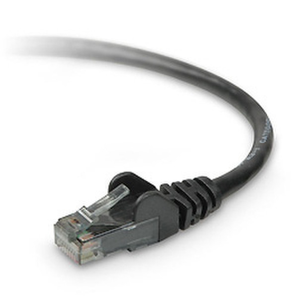 Belkin CAT6 Snagless Networking Cable 2м Черный сетевой кабель
