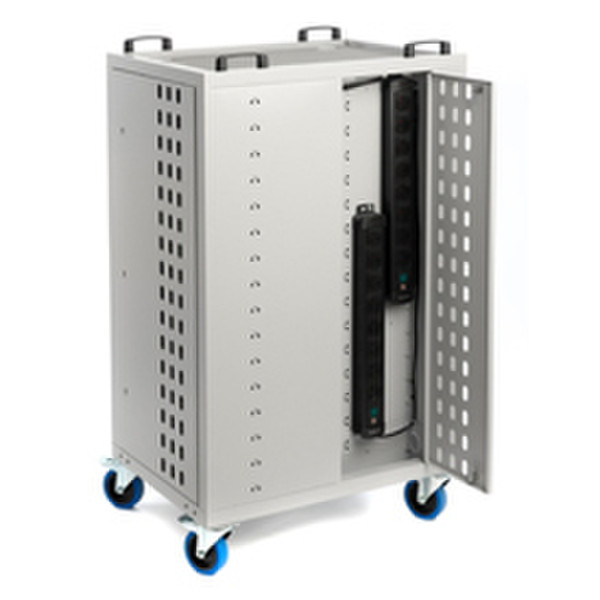 Loxit 6190 Portable device management cabinet Grau Beweglicher Wagen und Schrank