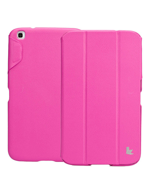 Jison Case JS-S31-03H33 8Zoll Blatt Pink Tablet-Schutzhülle