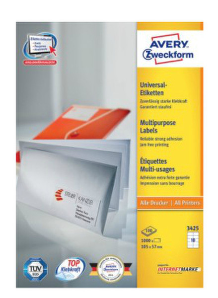 Avery Zweckform 3425Z self-adhesive label